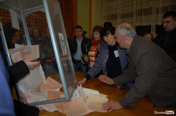 Вибори у Луцьку. ФОТО