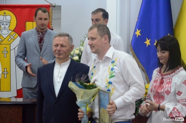Кого нагороджували в Луцькраді. ФОТО
