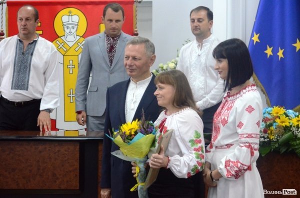 Кого нагороджували в Луцькраді. ФОТО