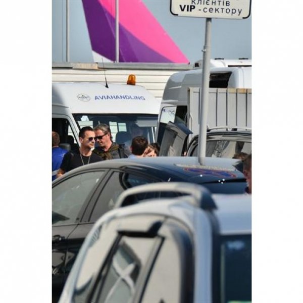 Depeche Mode у Києві зустрічав «Беркут». ФОТО