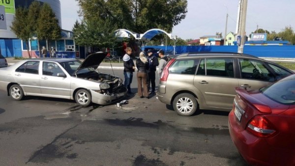У Луцьку ДТП на вулиці Конякіна. ФОТО