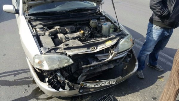 У Луцьку ДТП на вулиці Конякіна. ФОТО