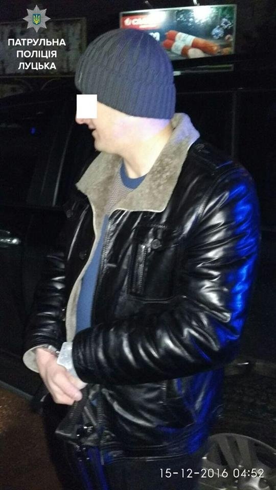 У Луцьку затримали  п'яного екс-високопосадовця
