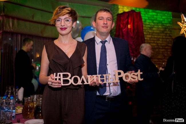 Ведуча Галина Падалко та громадський діяч Юрій Моклиця 