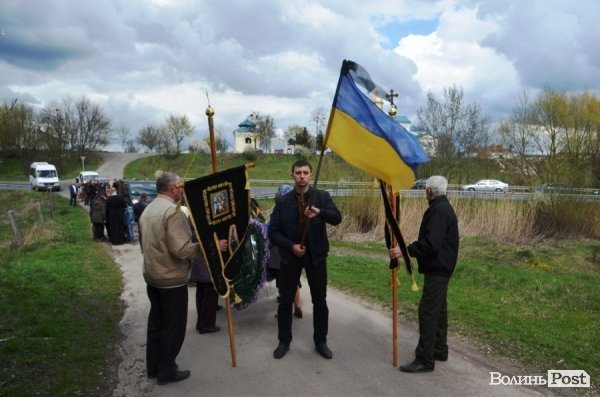 На Волині попрощалися із 86-річним упівцем. ФОТО
