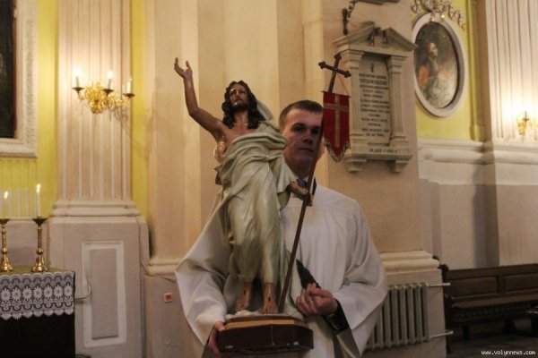 Католицький Великдень у Луцьку. ФОТО