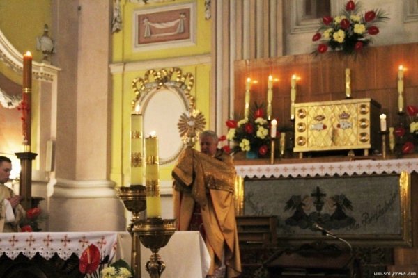 Католицький Великдень у Луцьку. ФОТО