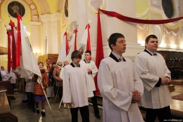 Католицький Великдень у Луцьку. ФОТО