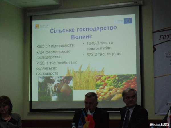 Волинських фермерів вчитимуть працювати «по-європейськи»