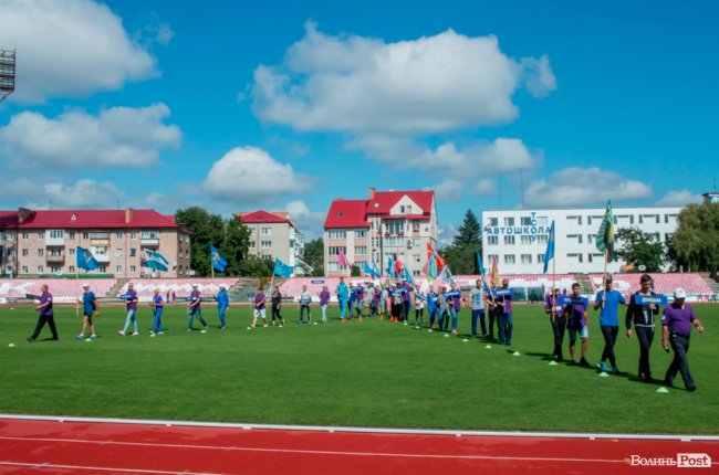 У Луцьку стартував Чемпіонат України з легкої атлетики. ФОТО