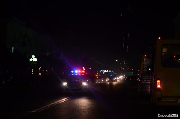 Смолоскипна хода у Луцьку. ФОТО