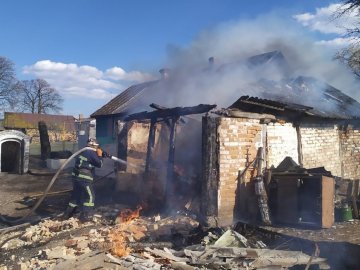 У пожежі на Волині загинула пенсіонерка