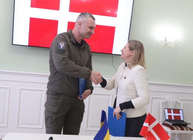 Кличко підписав Меморандум про партнерство між Києвом і Копенгагеном. ФОТО