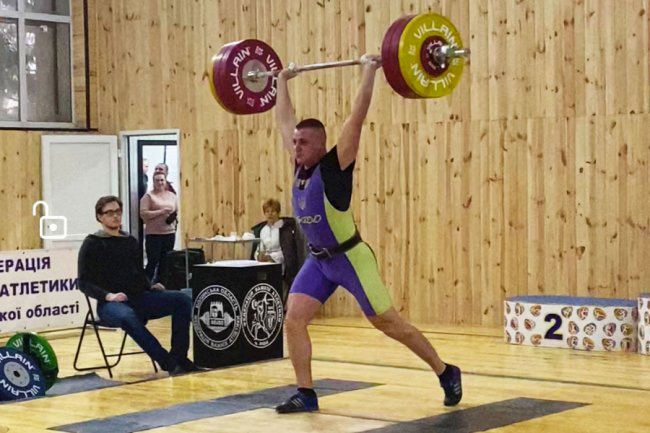 Луцький нацгвардієць – переможець кубка Волині з важкої атлетики