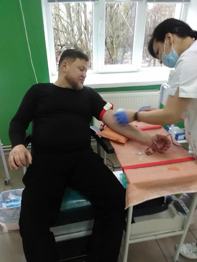 Волинські капелани здали кров для онкохворих дітей