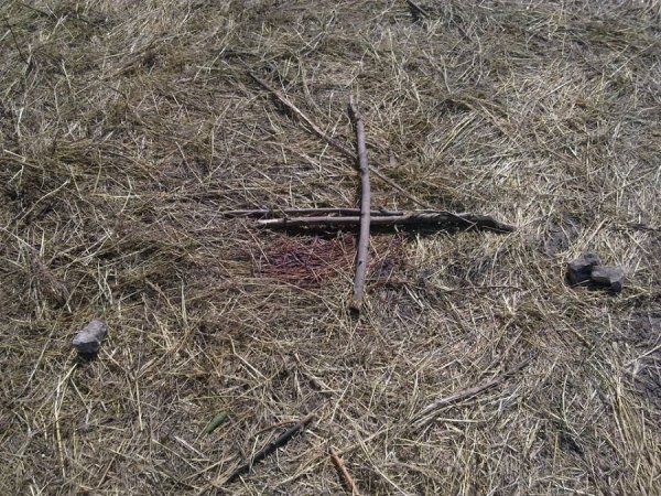 Тут поклав життя боєць