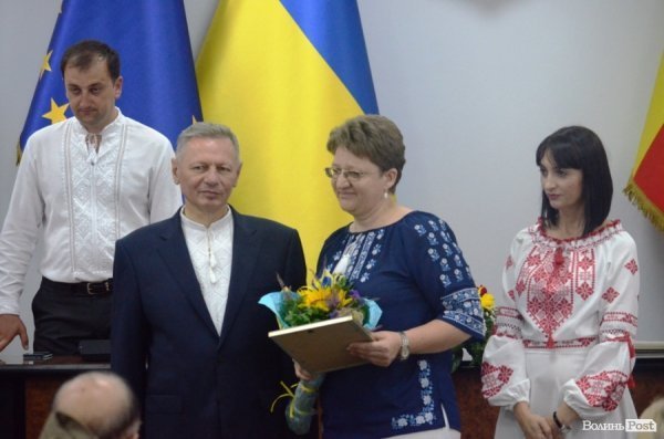 Кого нагороджували в Луцькраді. ФОТО