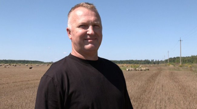 Фермер з Волині вісім років займається вівчарством