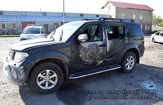 В Луцьку згоріли три авто. ФОТО. ОНОВЛЕНО