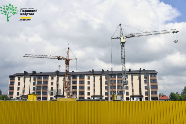 ЖК «Парковий квартал», який у Ковелі зводить «Інвестор», зазеленів. ФОТО