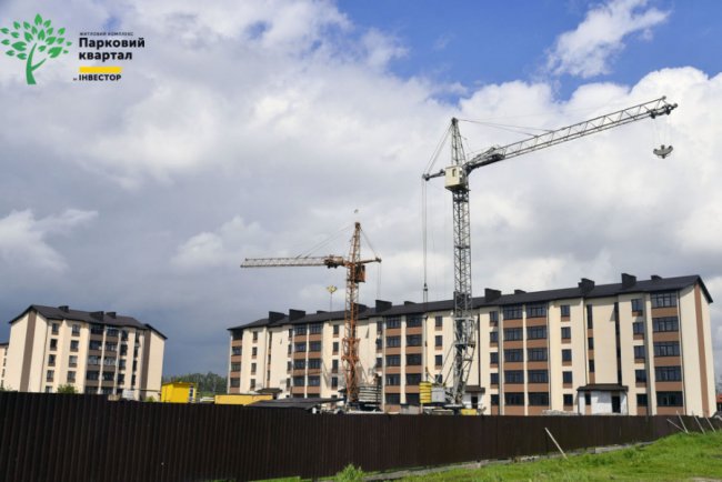 ЖК «Парковий квартал», який у Ковелі зводить «Інвестор», зазеленів. ФОТО