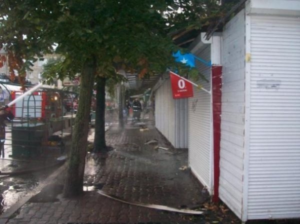 У Рівному горів центральний ринок. ФОТО