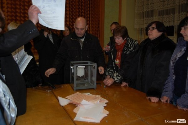 Вибори у Луцьку. ФОТО