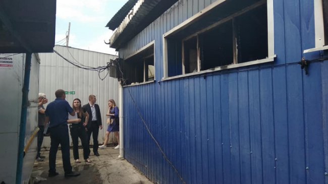 Що залишилося після пожежі на ринку в Рожищі: фото згарища