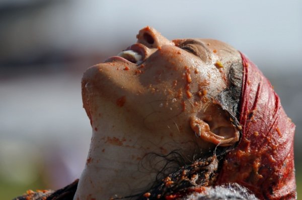 Бої помідорами в США. ФОТО