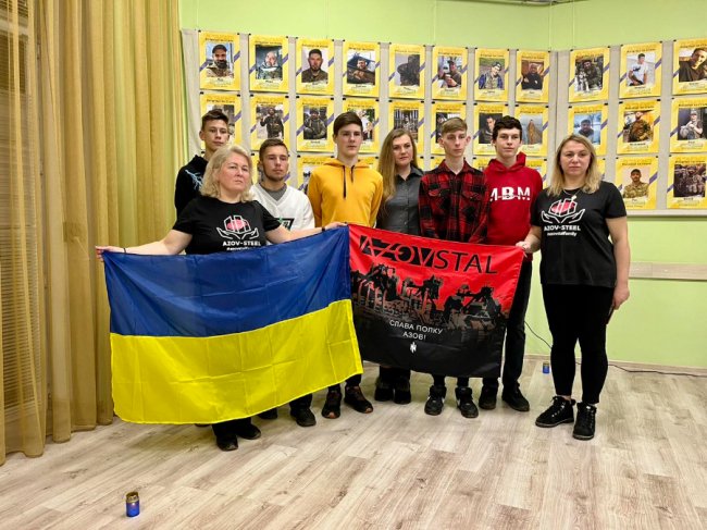 У Ковелі діє виставка, присвячена загиблим полку «АЗОВ»