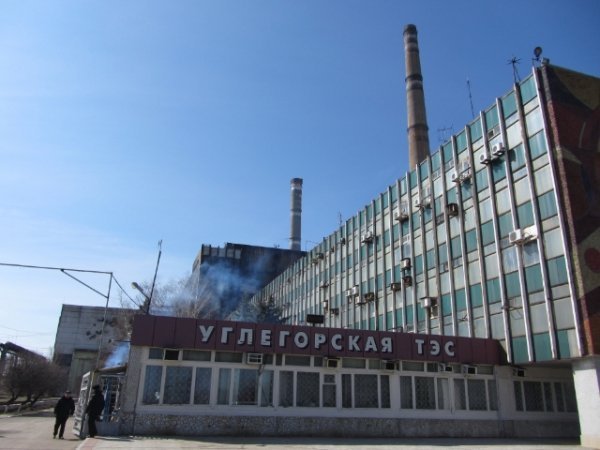 Фото згорілої електростанції