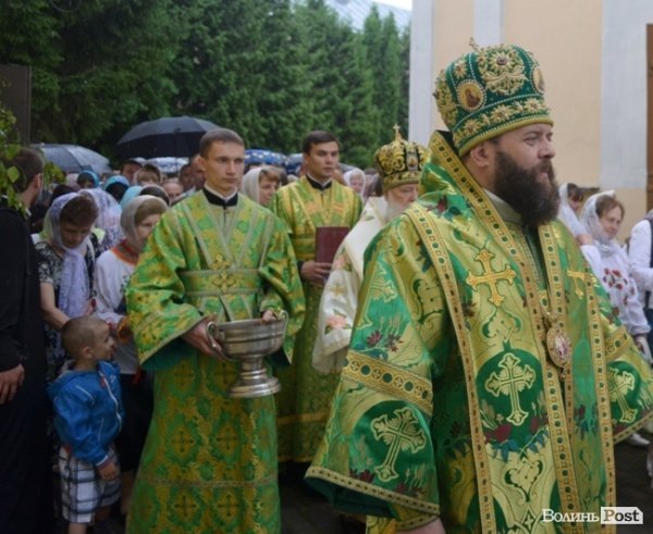 Патріарх Філарет очолив храмове свято у соборі в Луцьку