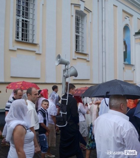 Патріарх Філарет очолив храмове свято у соборі в Луцьку