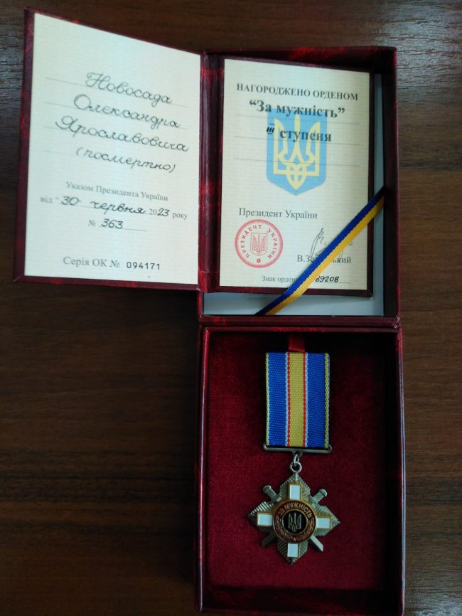 Нагороди полеглих Героїв із Волині отримали їхні родини