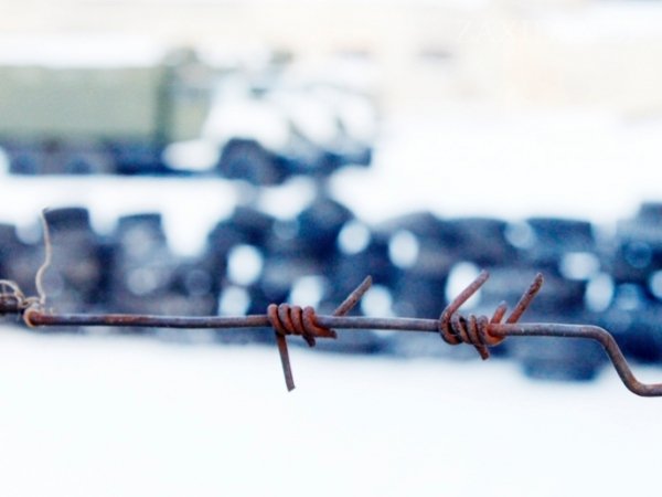 Блокування ВВшників у Львові. ФОТО