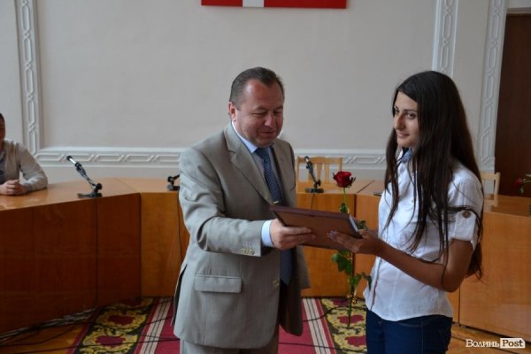 На Волині відзначили активістів молодіжних організацій.ФОТО