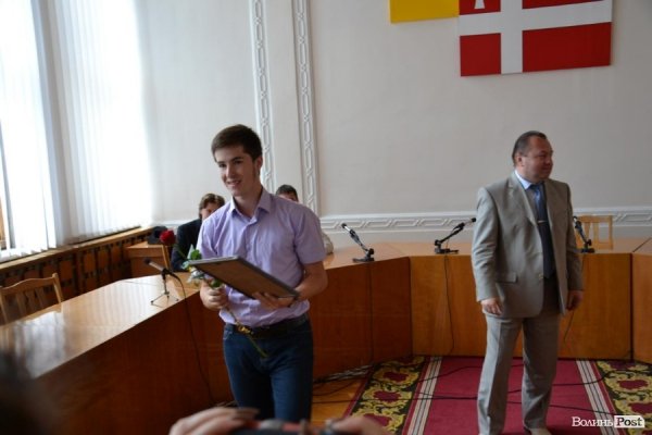 На Волині відзначили активістів молодіжних організацій.ФОТО