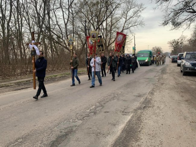 У місті на Волині попрощалися із Героєм Олександром Джежерою