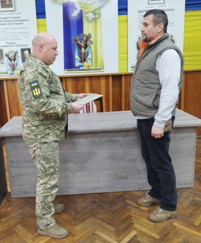 Воїн з Волині отримав медаль «Залізний хрест». ФОТО