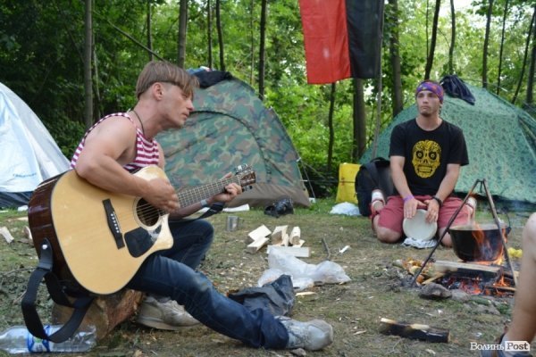 З «Бандерштату» на війну: нацгвардієць Володимир Пастушок на фестивалі. ФОТО. ВІДЕО