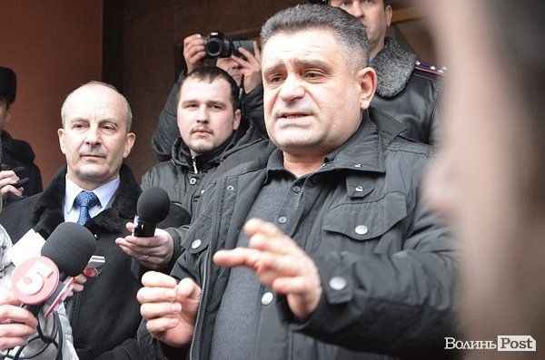 Пікет міліції та прокуратури в Луцьку. ФОТО