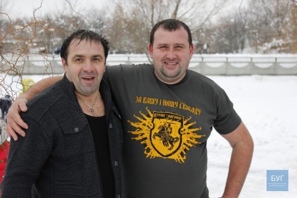 Як на Водохреще пірнали у Нововолинську