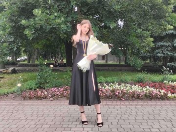 На Волині випускниця ліцею склала мультипредметний тест на максимальні 600 балів