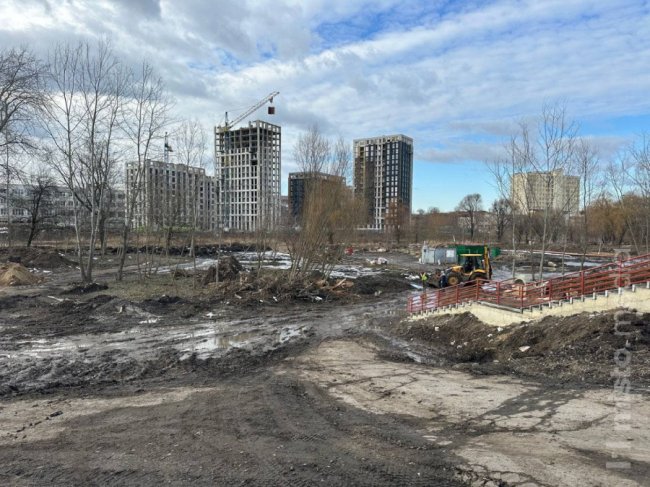 У Луцьку на Набережній облаштовують парк