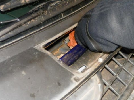 На Волині прикордонники затримали велику партію бурштину. ФОТО