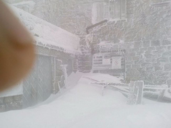 У Карпатах – заметіль