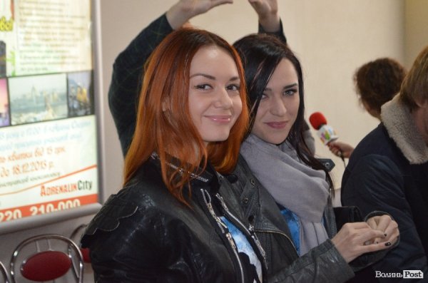 Акторки Марина Шако та Роксолана Кравчук