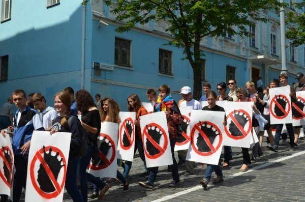 Волинський «десант» на «Вставай, Україно!» в Києві. ФОТО