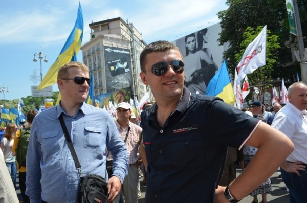 Волинський «десант» на «Вставай, Україно!» в Києві. ФОТО