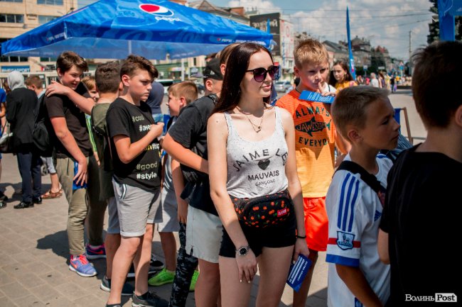 У центрі Луцька – «Битва смаку» від Pepsi. ФОТО
